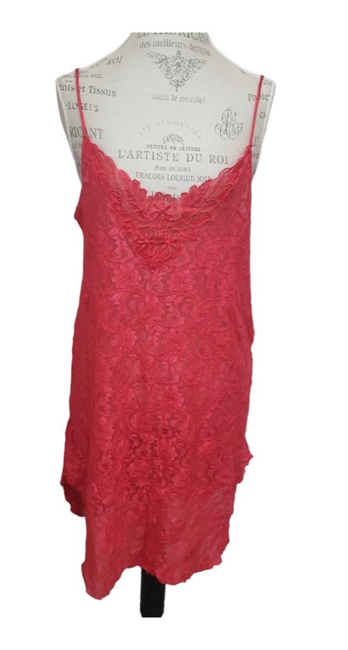 Night Magic Cinema Etoile Vintage Lace Baby Doll Lingerie Nightgown Lace Slip